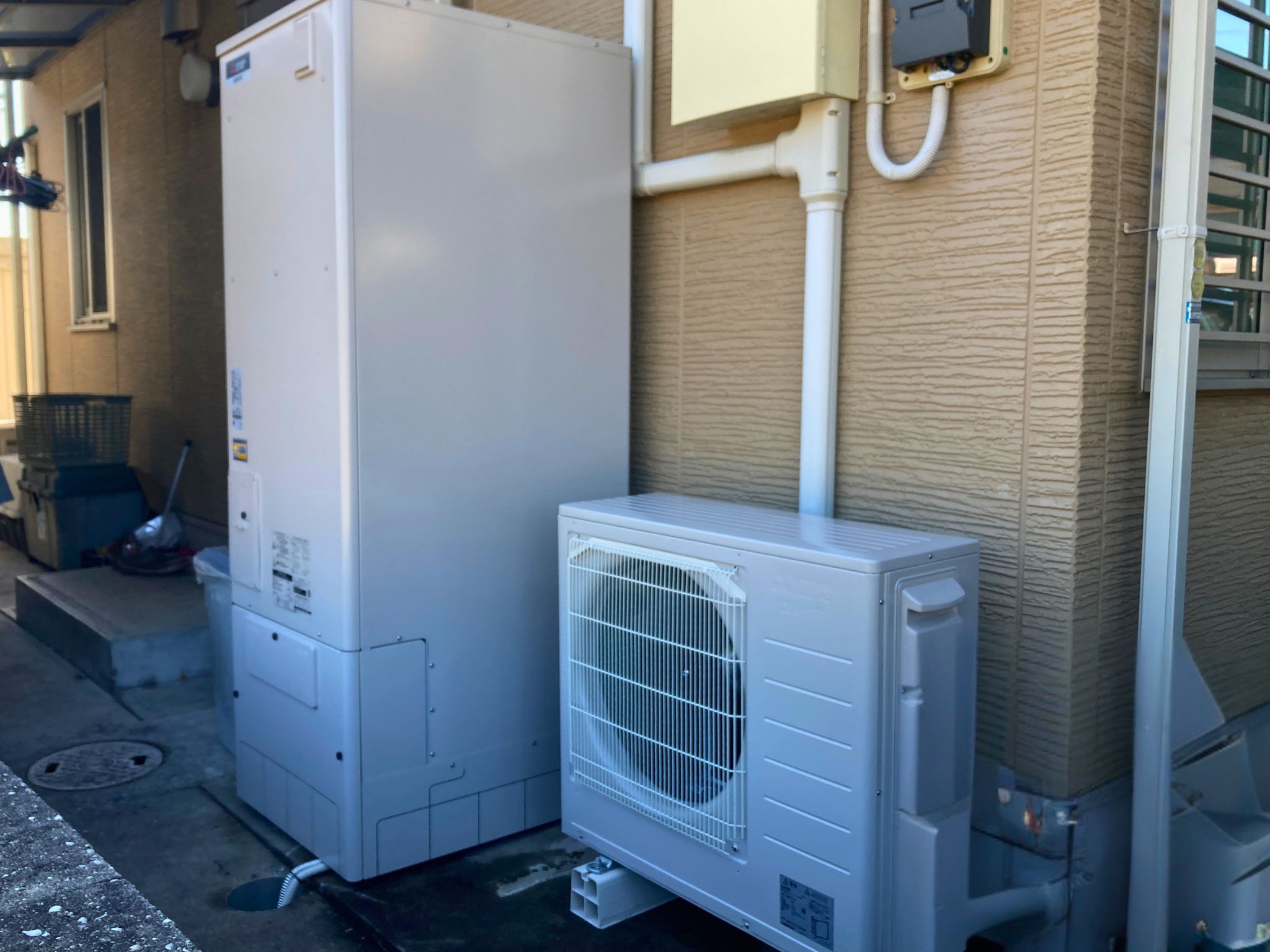 17年使用のエコキュートをリフレッシュ